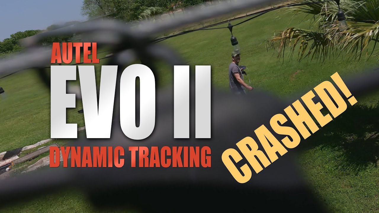 Autel Evo 2 Gets Crashed While in Dynamic Track Mode