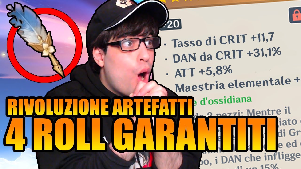 ARTEFATTI PERFETTI: NUOVA GUIDA al REROLL GARANTITO con la Dust of Enlightenment su Genshin Impact!