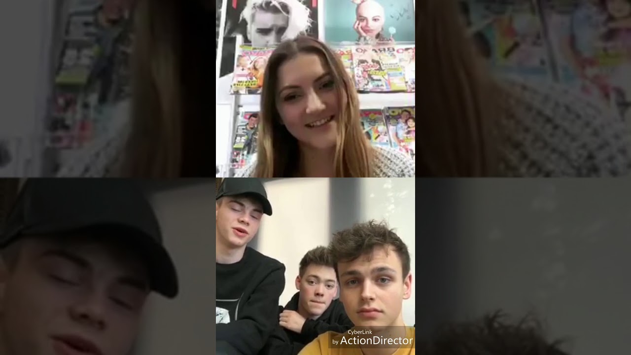Why Don't We livestream-interview with a german magazine [19.02.2018]