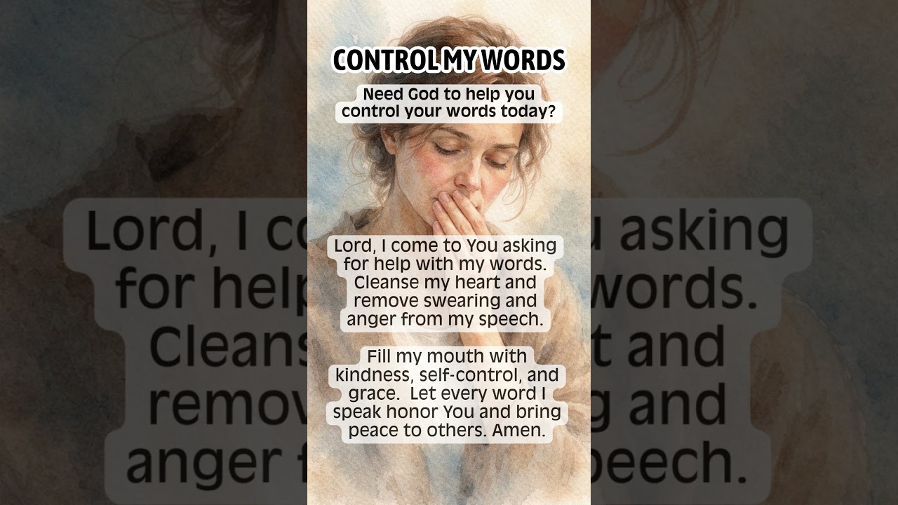 Guard Your Mouth With This Prayer 