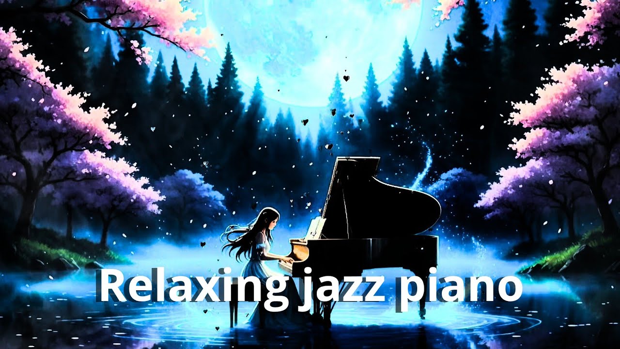 1 Hour of Relaxing Jazz Night | Smooth Piano Instrumental for Sleep, Study, or Chill