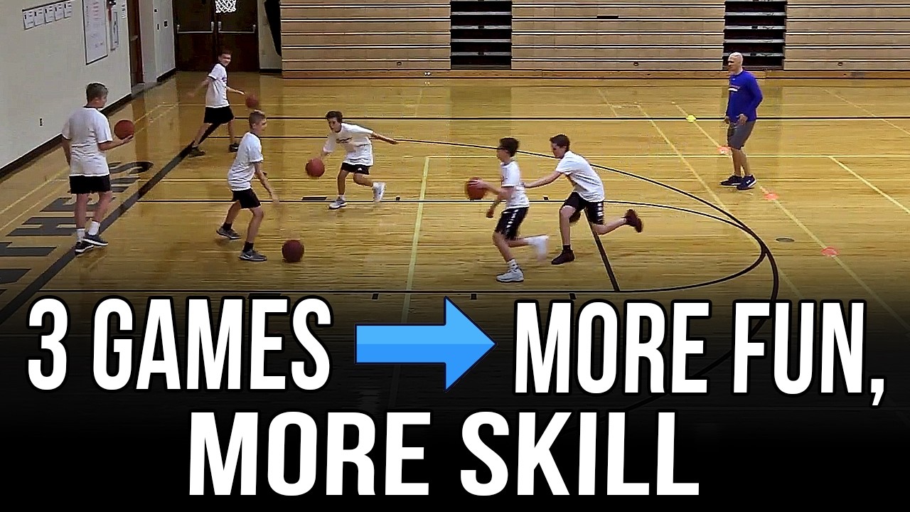 Want Kids to Love Practice? Try These 3 Drills | Youth Basketball Drills