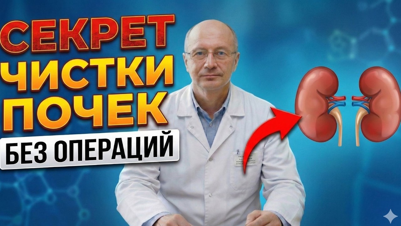 Как очистить почки от песка и солей за 14 дней: Пошаговая инструкция от врача