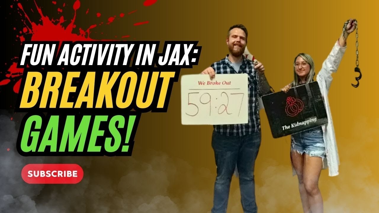 Thrilling Escape Room Challenge | Breakout Games Jacksonville | The Kidnapping Experience