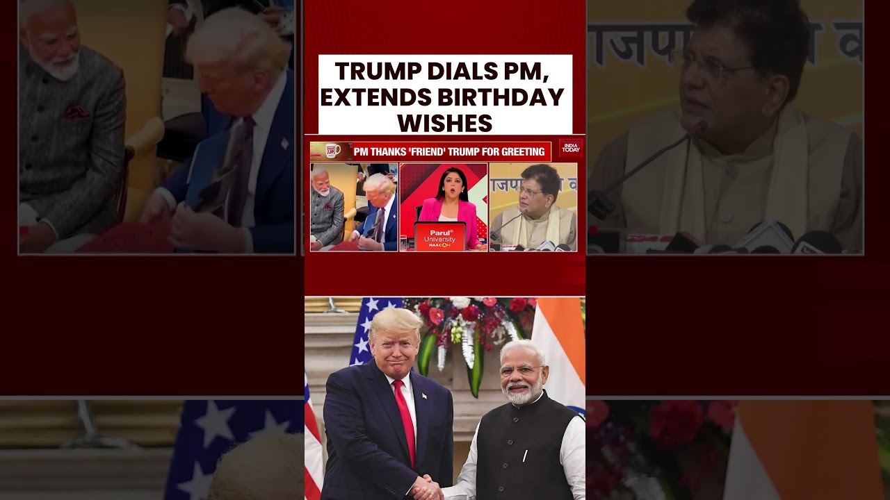India-US Trade Talks See Progress After Donald Trump's Birthday Call To PM Modi | India Today News