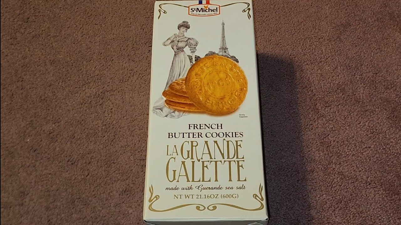 Costco Sale Item Review St Michel French Butter Cookies Cookie La Grande Galette Taste Test