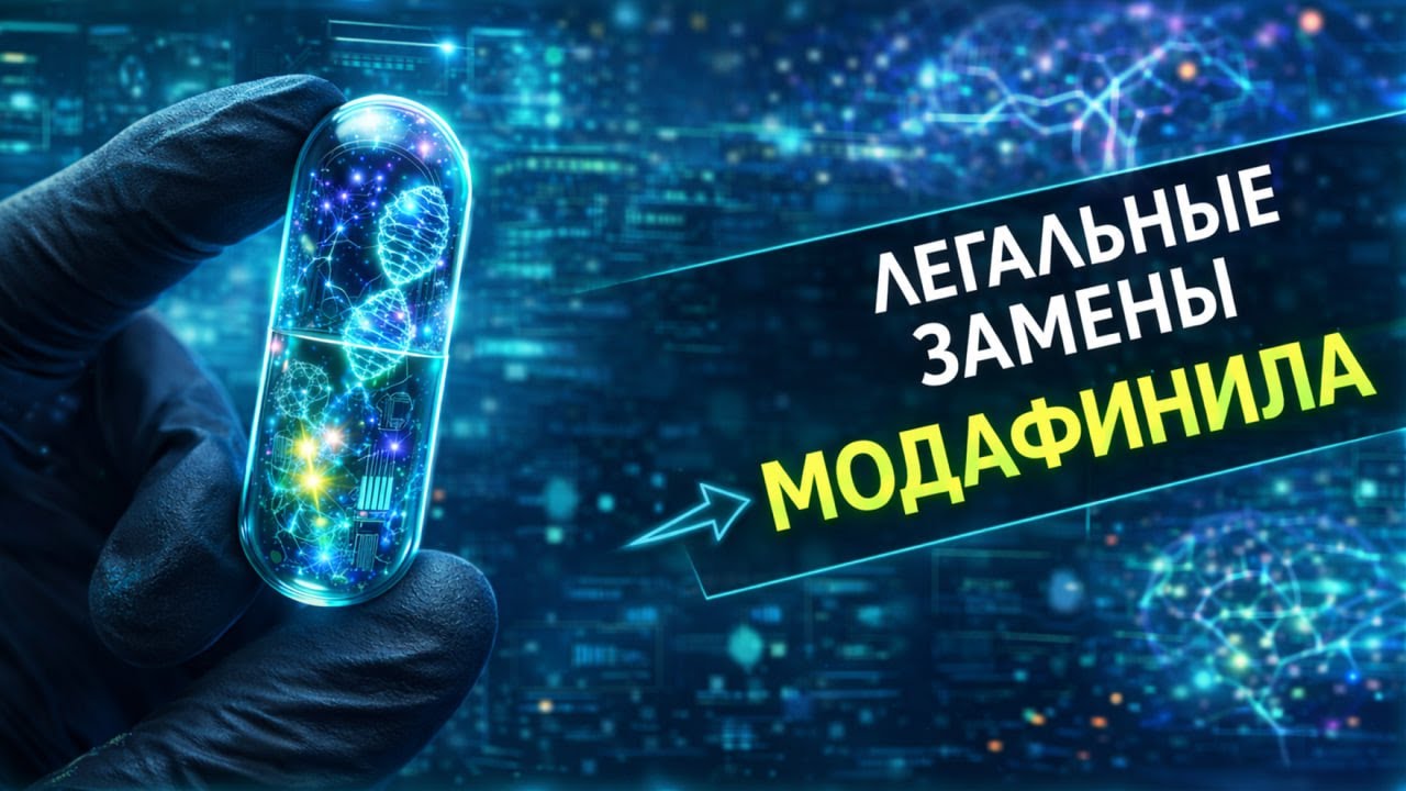 Почему тебе не нужен модафинил и чем его легально заменить