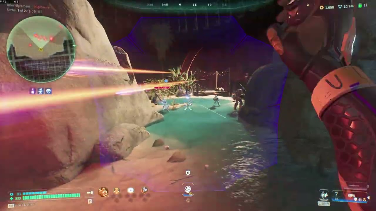 Deadzone Rogue: Ultra Nightmare, Starting Loudout, no superior items