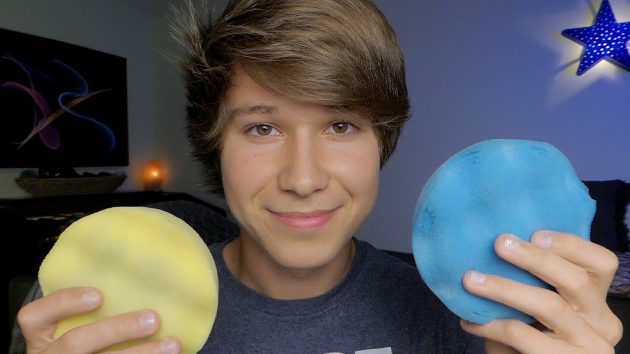ASMR Foam Brushing & Scratching