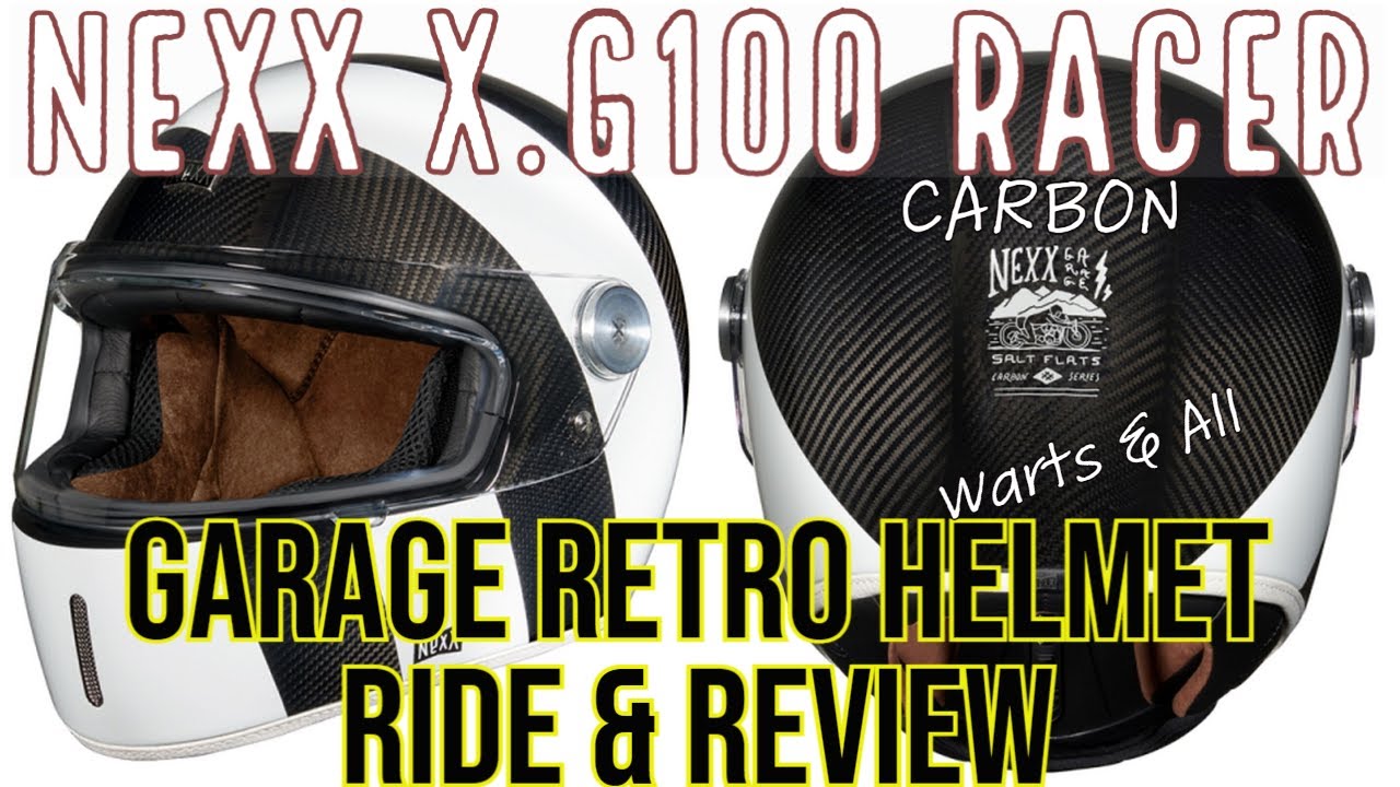 NEXX X.G100 Racer Helmet Review | Warts & All XG100R Garage Helmet Review | Retro Salt Flats Edition