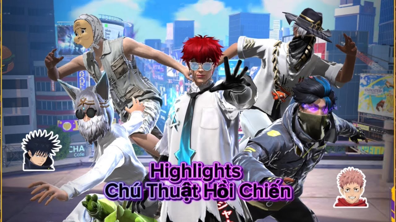 Highlights | Free Fire x JuJutsu Kaisen 🔨🐺👊