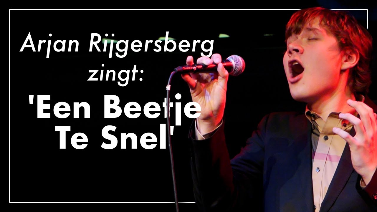 Arjan Rijgersberg zingt: 