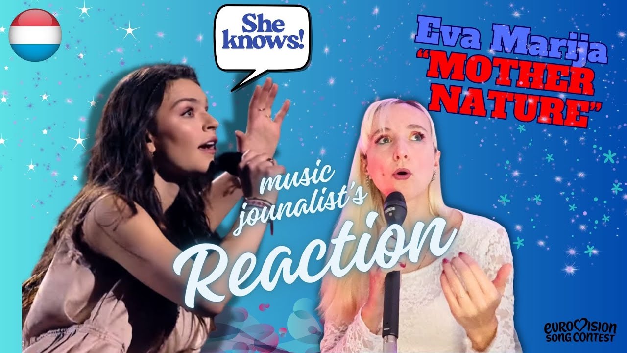 REACTION - Eva Marija 'Mother Nature' | Luxembourg 🇱🇺 - National Final | EUROVISION 2026