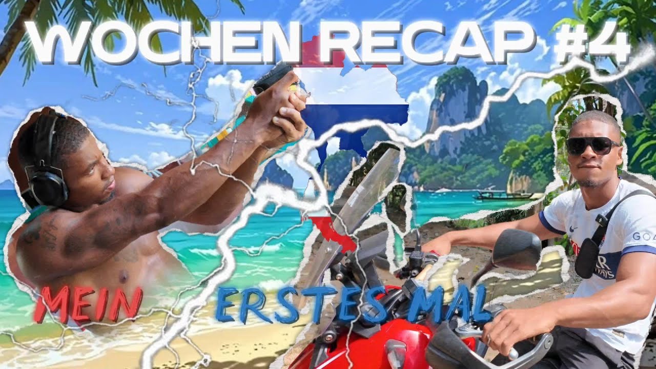 WOCHEN RECAP #4 |MEIN ERSTES MAL !| NASHAWN IN THAILAND