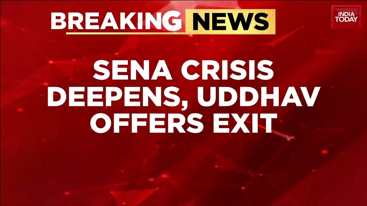 Уддхав Текрей готов уйти с поста лидера Sena-UBT на фоне мятежа депутатов | India Today