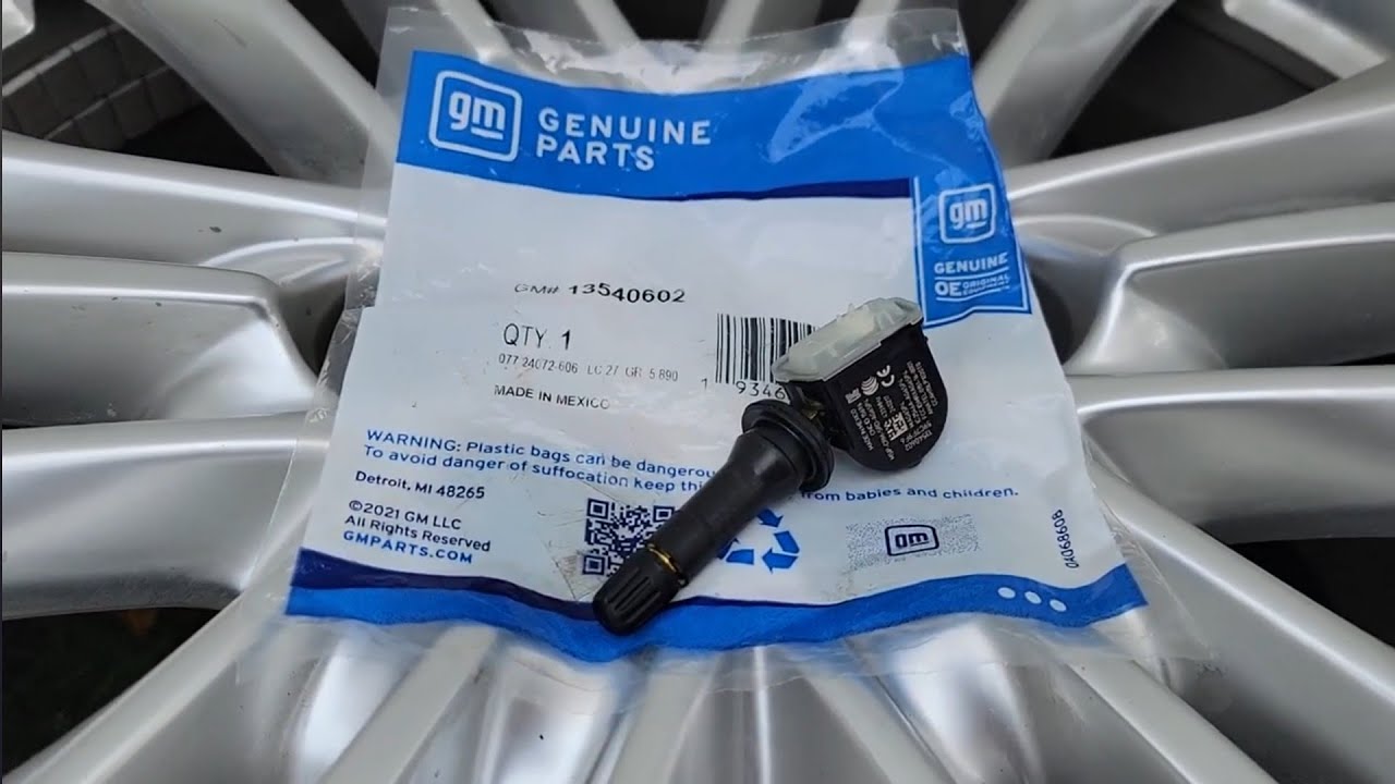 Replacing TPMS Sensor on 2017 Cadillac XT5