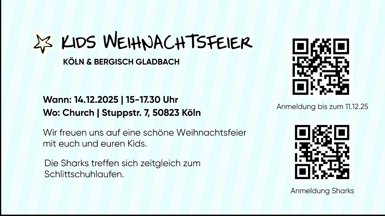 [LIVE] Gottesdienst citychurch  - 07.12.2025