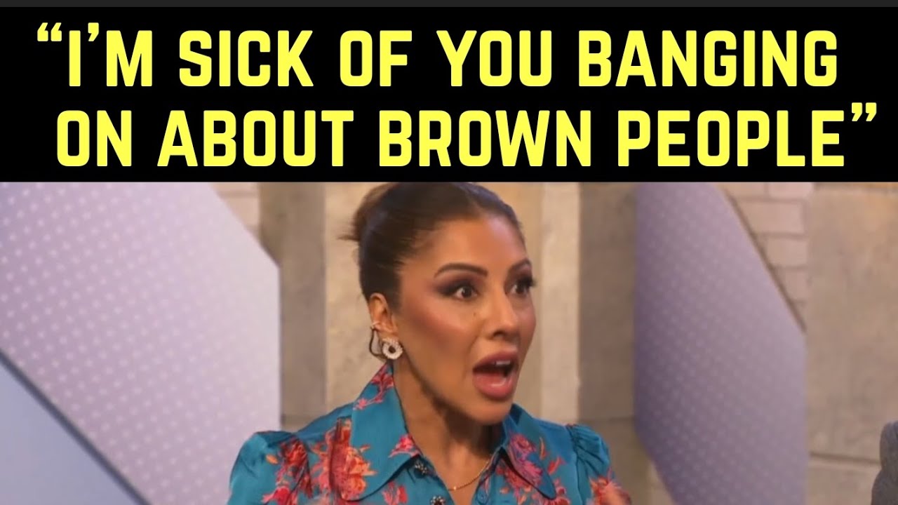 Indian Lady Calls Race Baiter Out and Leaves Her Speechless