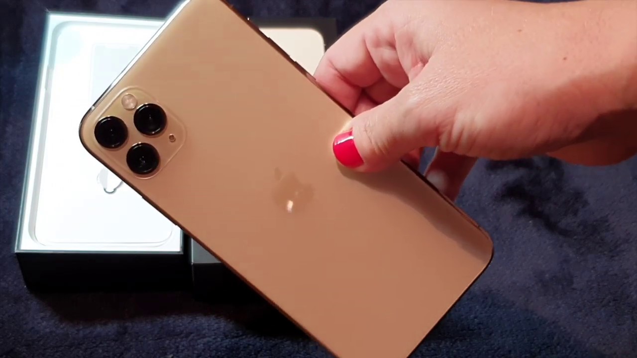 Me rendi ao iPhone11 Pro Max Gold de 512gb