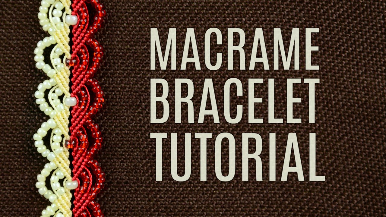 Broken Heart Bracelet Tutorial | Macrame School