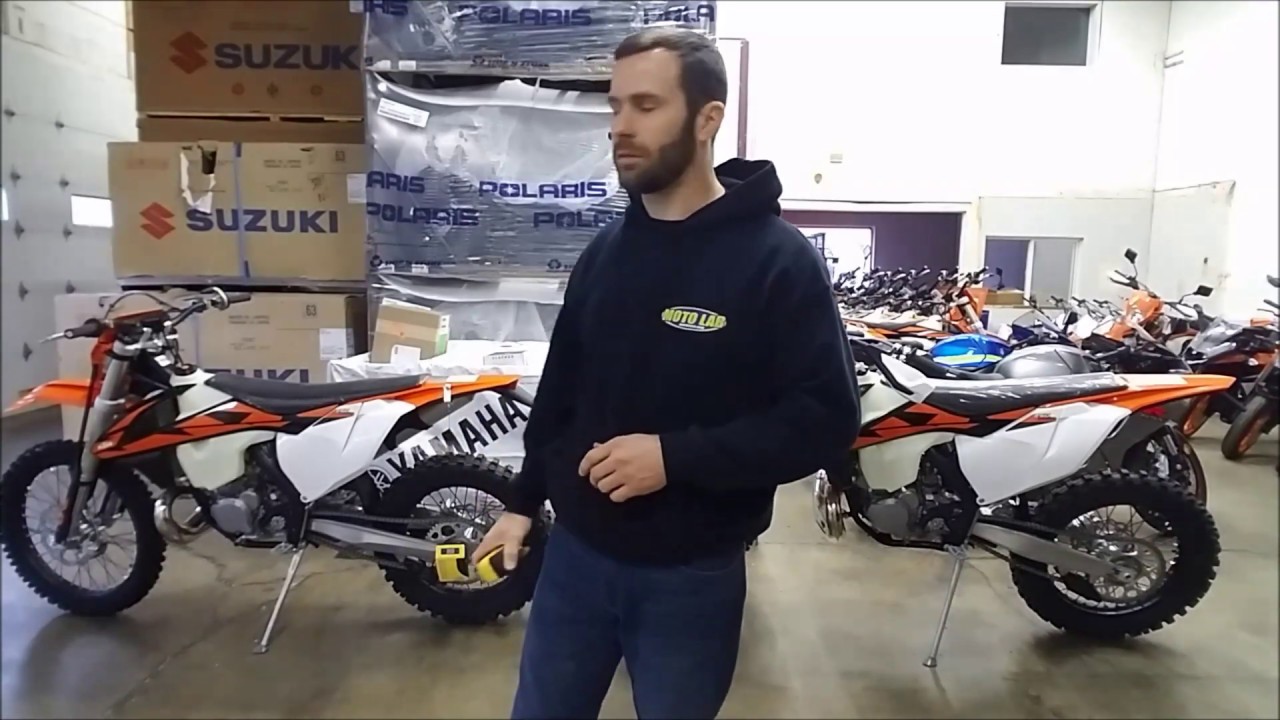 Заниженные и стандартные KTM и Husky, сравнение бок о бок.