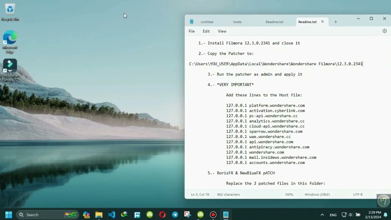Filmora 12 full installation guide