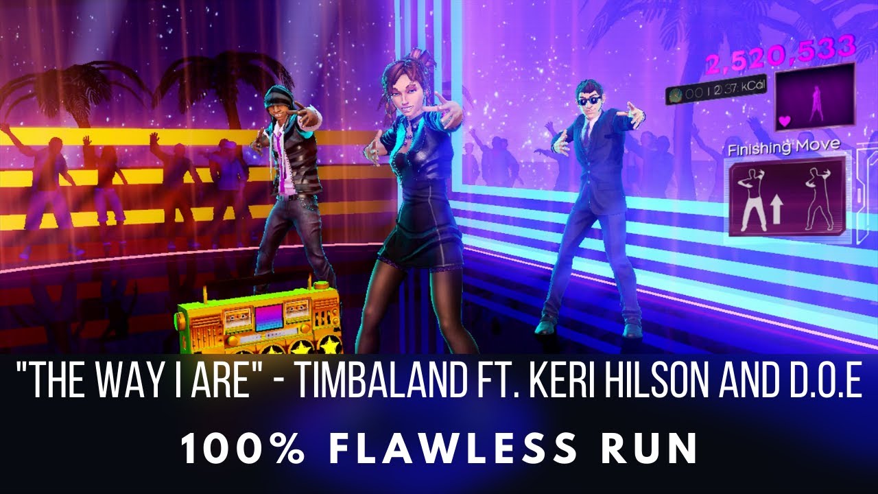Dance Central 3 - The Way I Are - Timbaland ft. Keri Hilson and D.O.E. - Flawless Run
