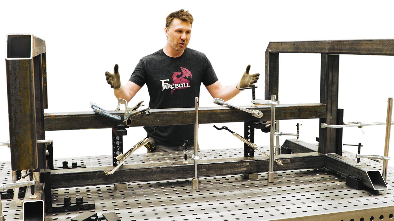 Welding Table 101. How to use a fixture table. Part 2 of 2