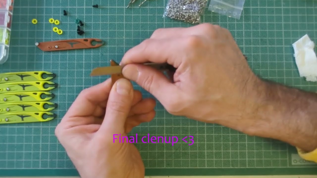 How I make the no.36 and no.60 scalpel knives.