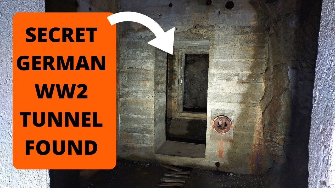 Secret German WW2 tunnel discovered . How is that possible ?
