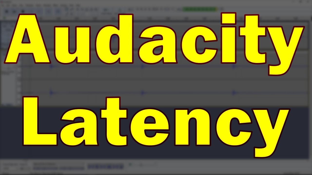 Audacity Latency Correction