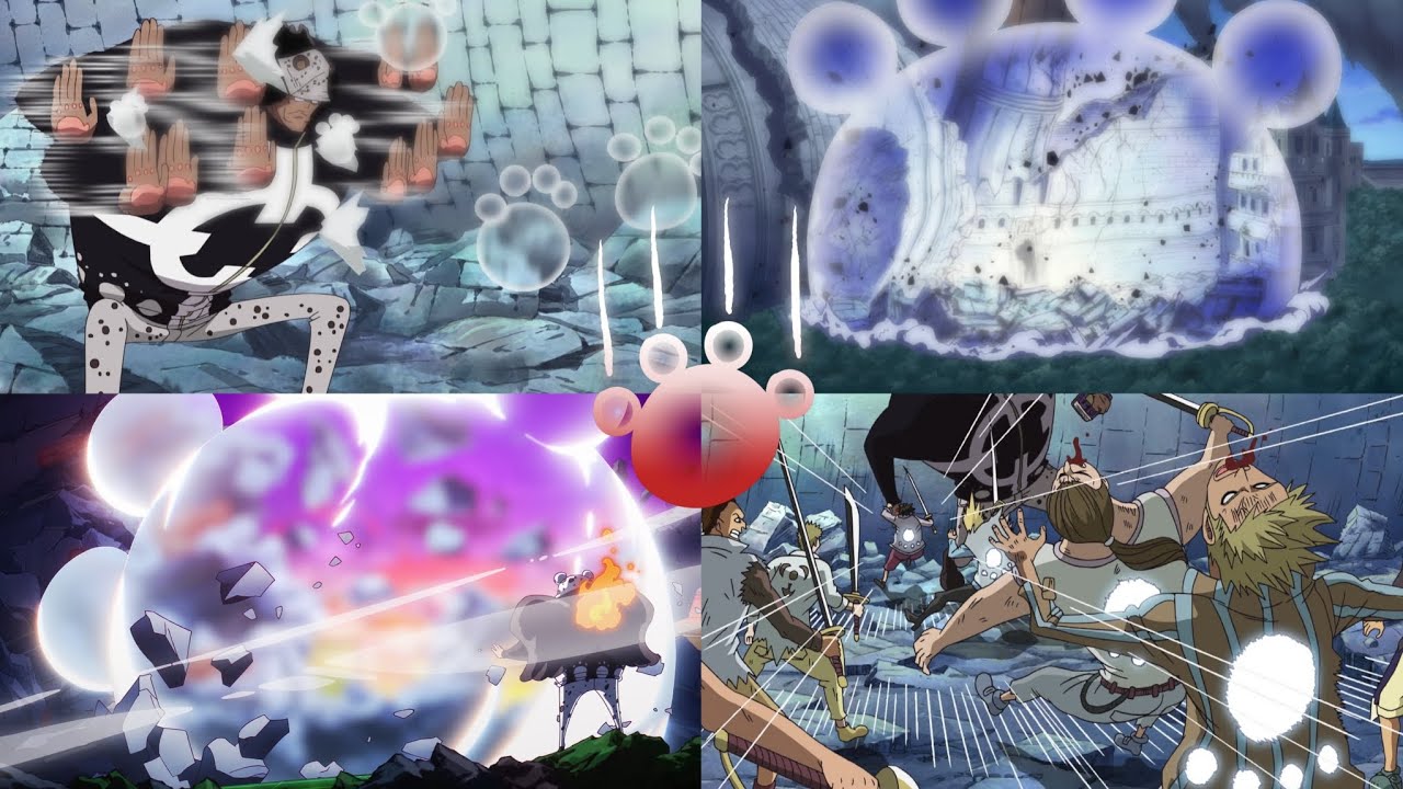 One Piece: Bartholomew Kuma | Nikyu Nikyu no Mi | All Attacks and Abilities
