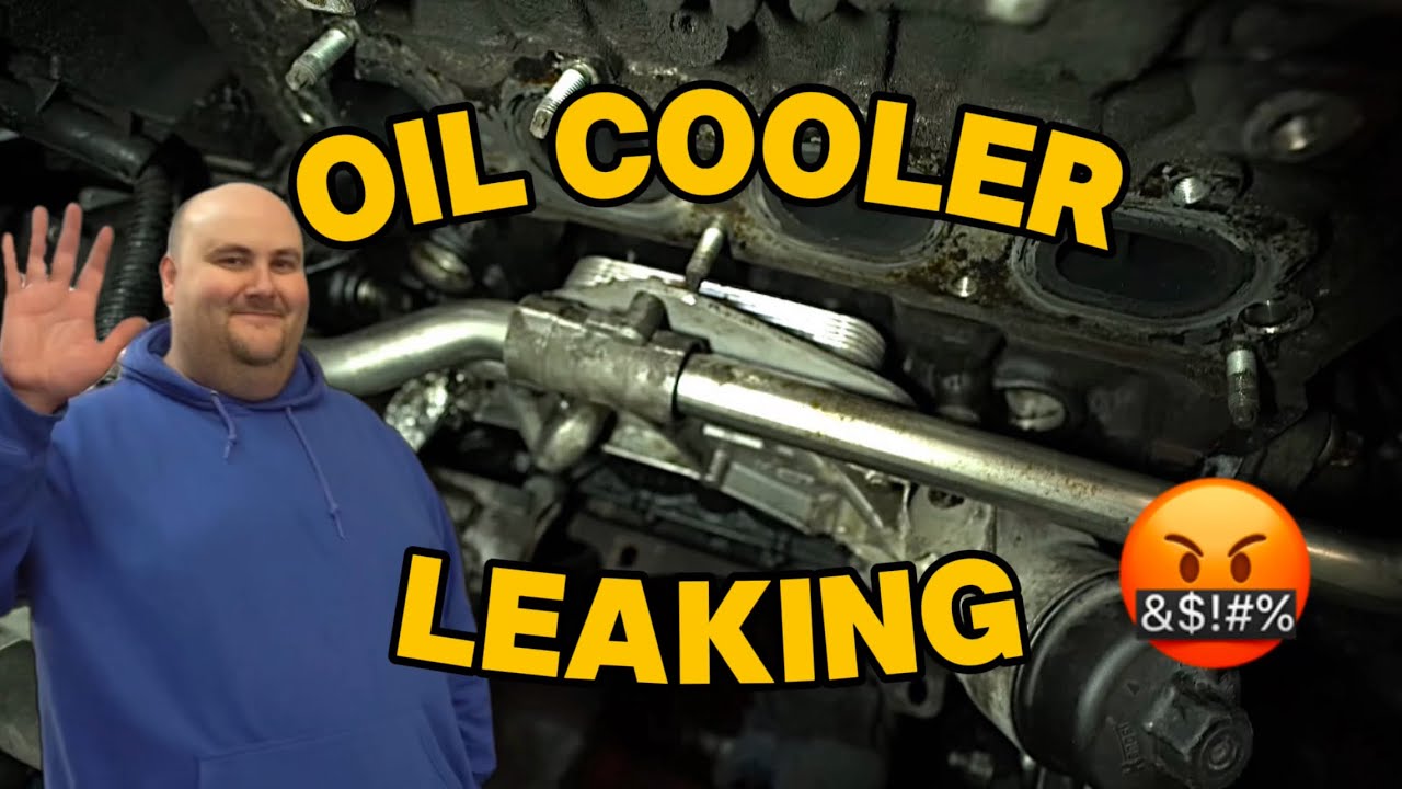 Vauxhall Zafira 1.8XER oil cooler leak repair ￼