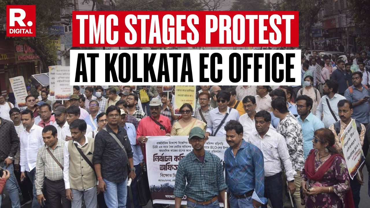 After SC's Order On West Bengal SIR, TMC Workers Stage Huge Protest | Kolkata