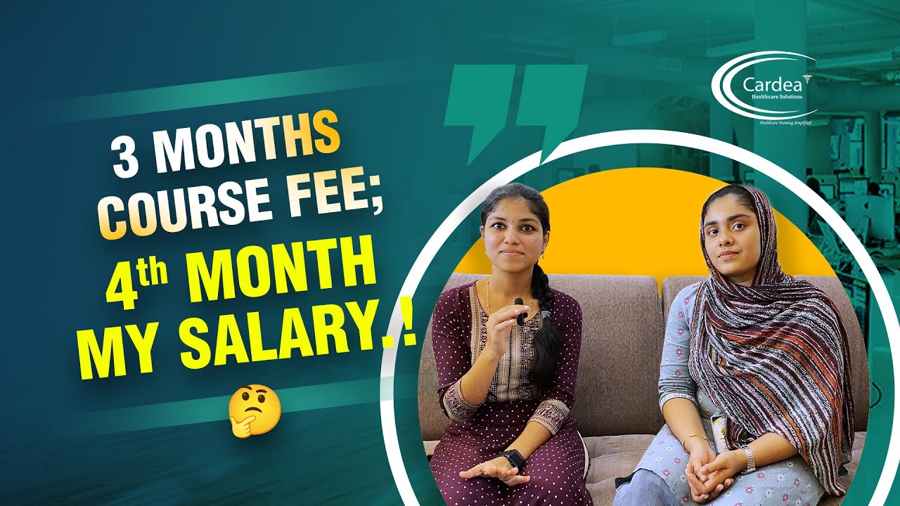 3 MONTHS COURSE FEE; 4th MONTH MY SALARY..!🤔
