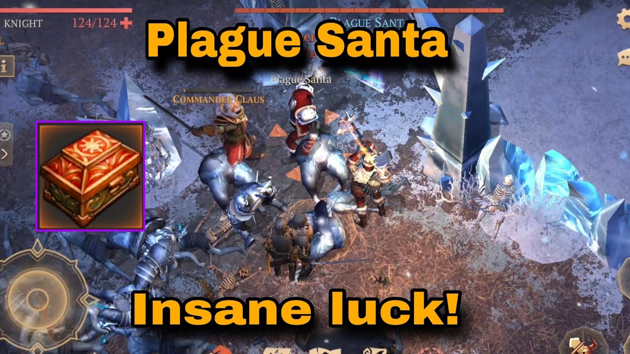 Grim Soul - Plague Santa | Christmas Event | Insane Luck | Hard mode