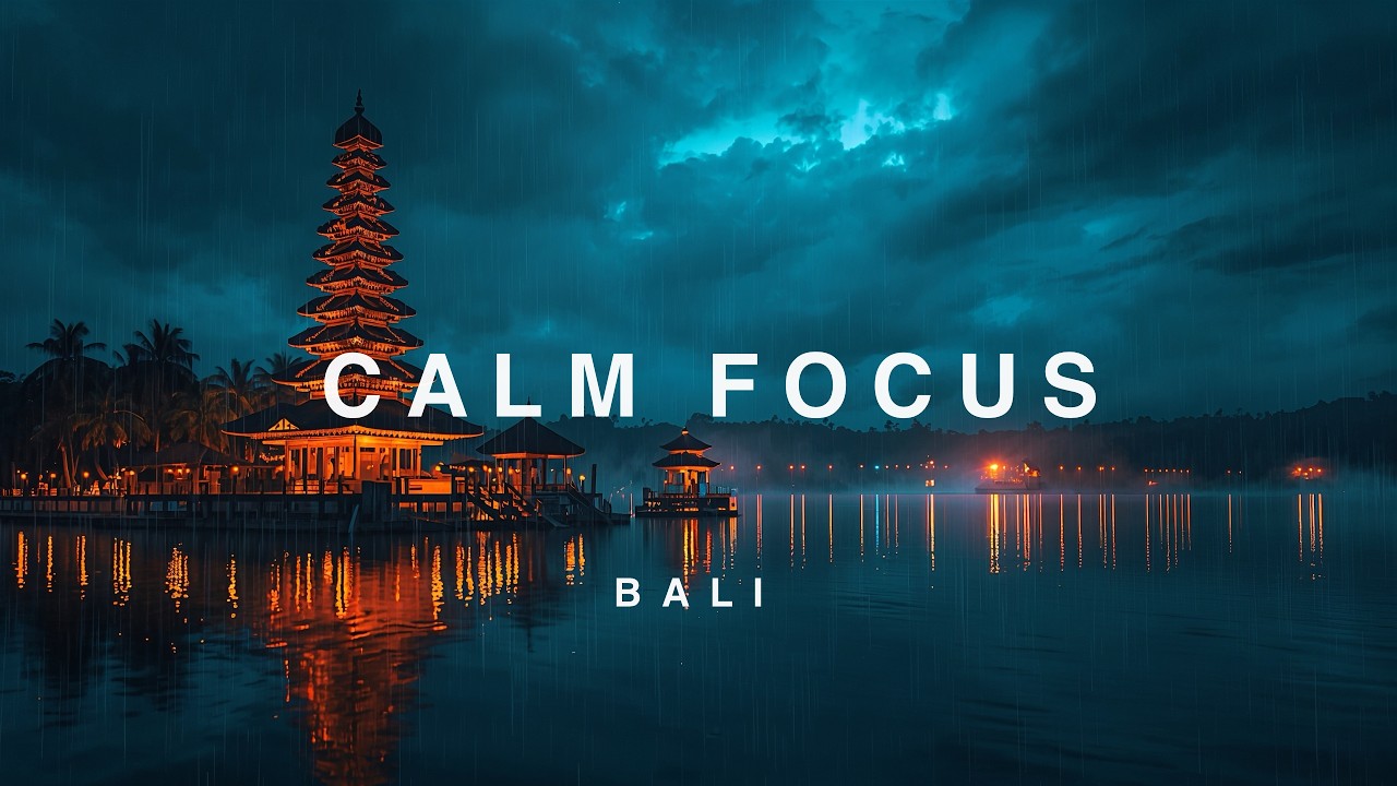 Bali at Night — Deep Focus Ambient (2 Hours)