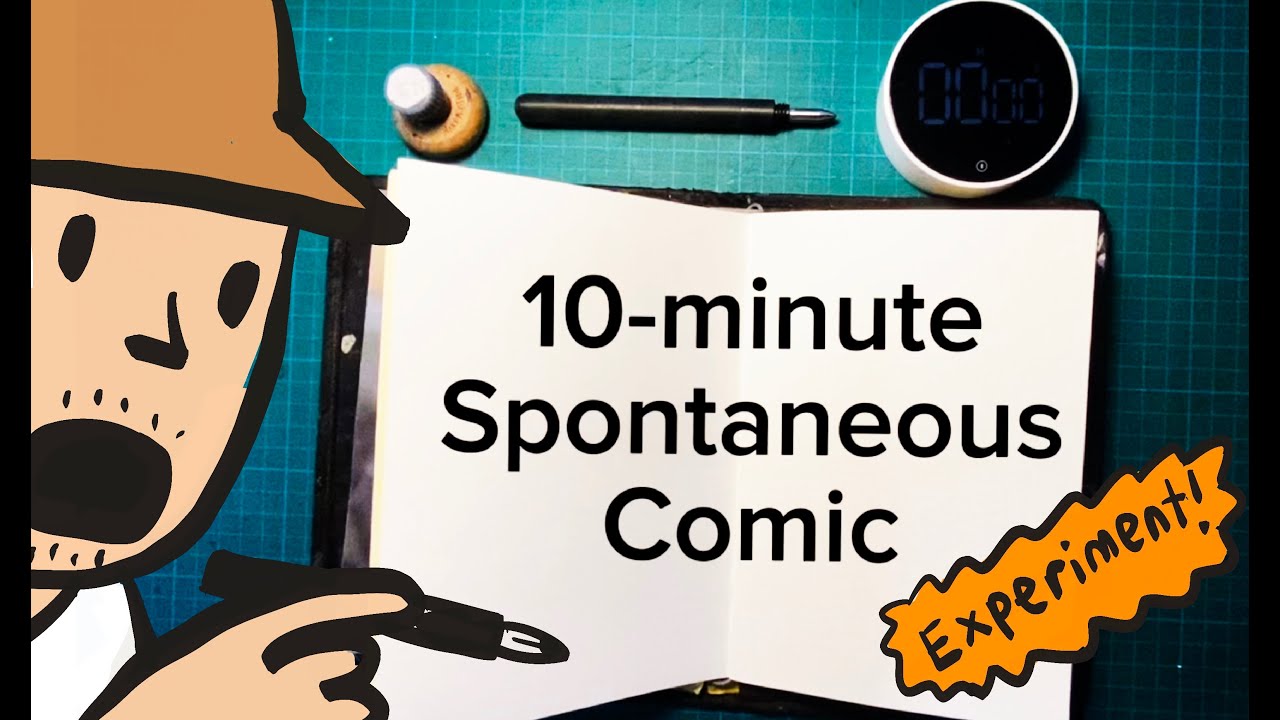 Can I draw a comic in 10 minutes?