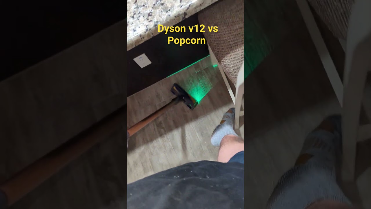 Dyson V12 Vs Popcorn