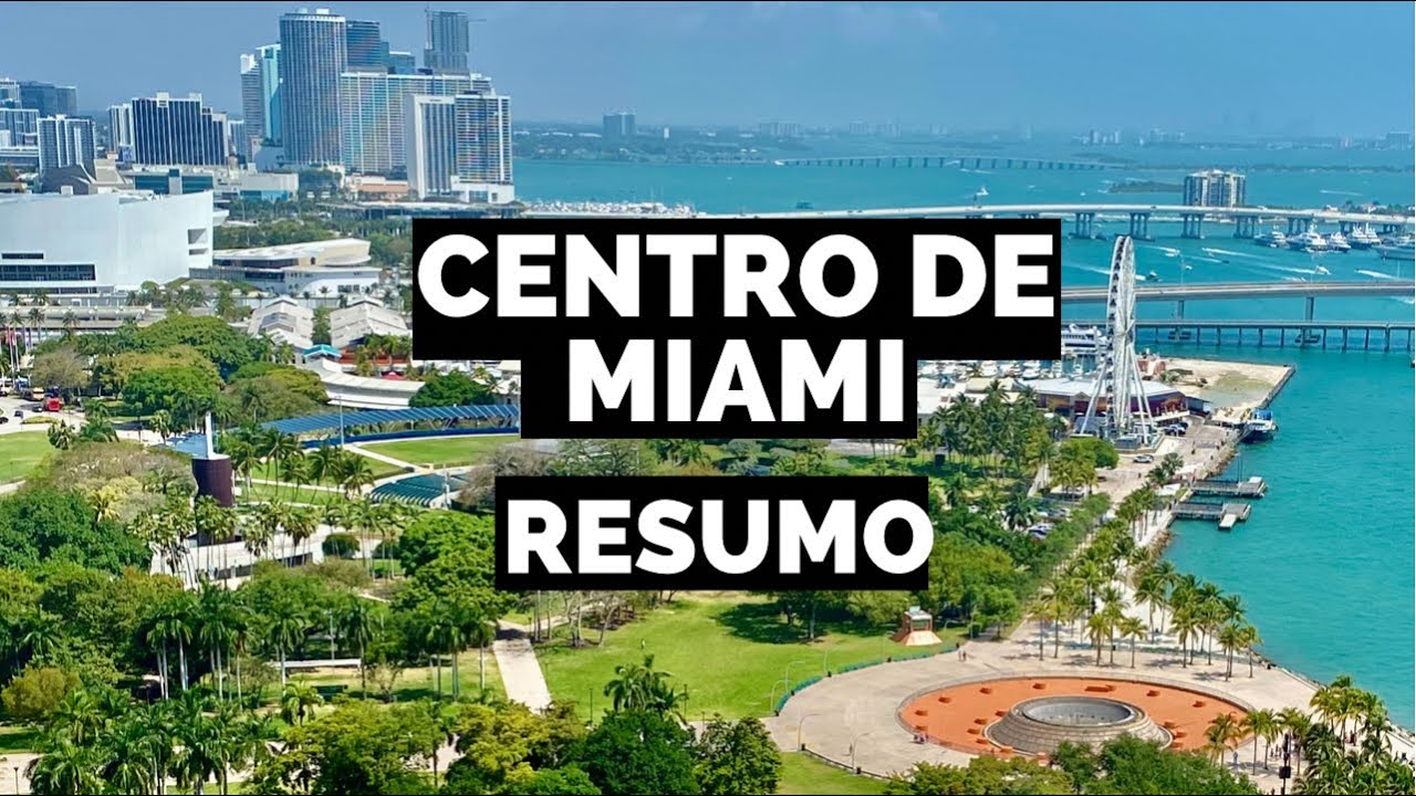 DOWNTOWN MIAMI - UM DOS LUGARES MAIS LINDOS DO MUNDO!