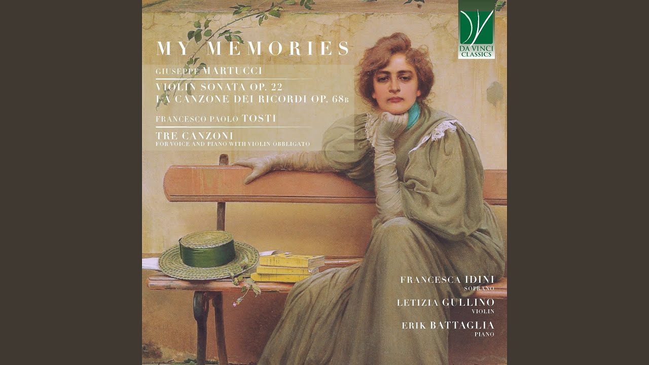 La Canzone dei Ricordi, Op. 68b: No. 3, «Fior di ginestra…»