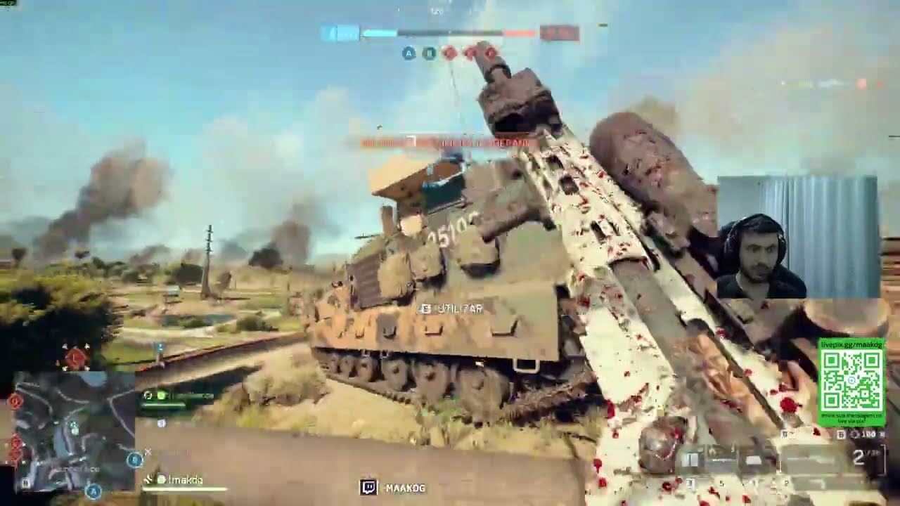 Virei alvo de todos jogando de sniper BF6