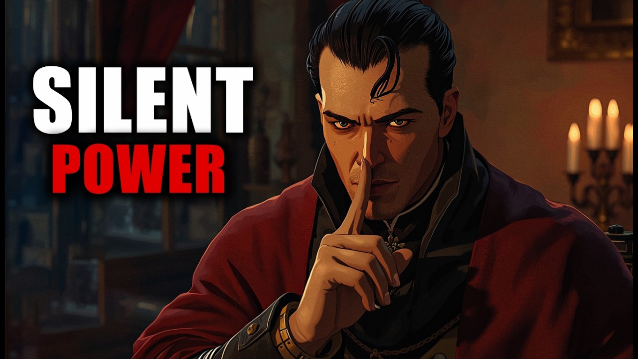 Why Powerful Men NEVER Speak First | Machiavelli's Aura