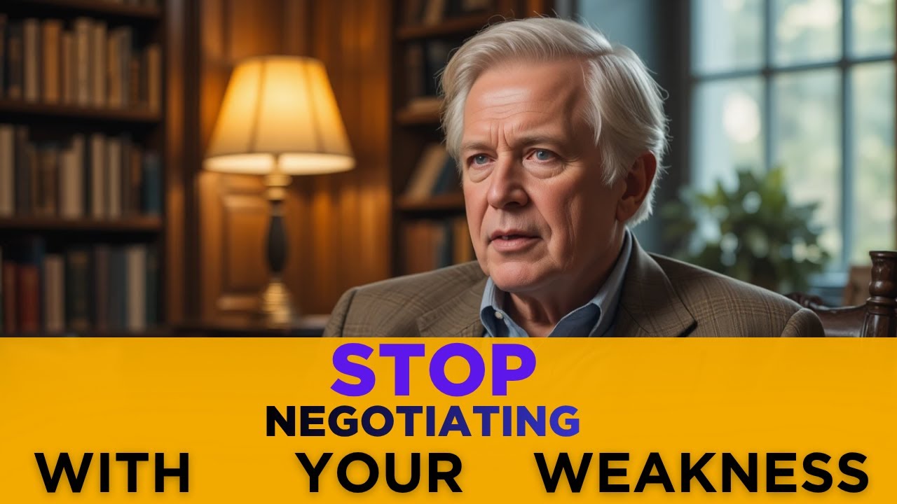 Stop Negotiating With Your Weakness #motivation #motivationalspeech