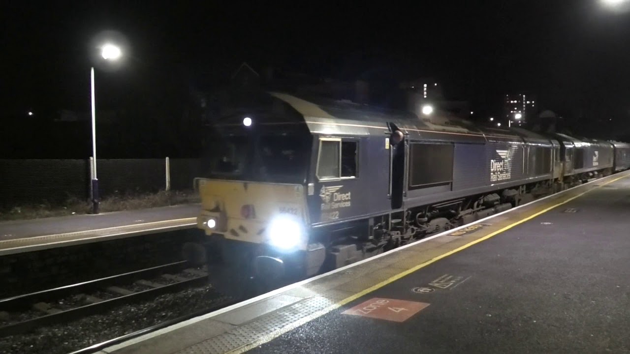 Armed Police Escort - 66422 + 66432 + Devonport Nuclear Flasks + 66421 return in Bristol,15-12-20