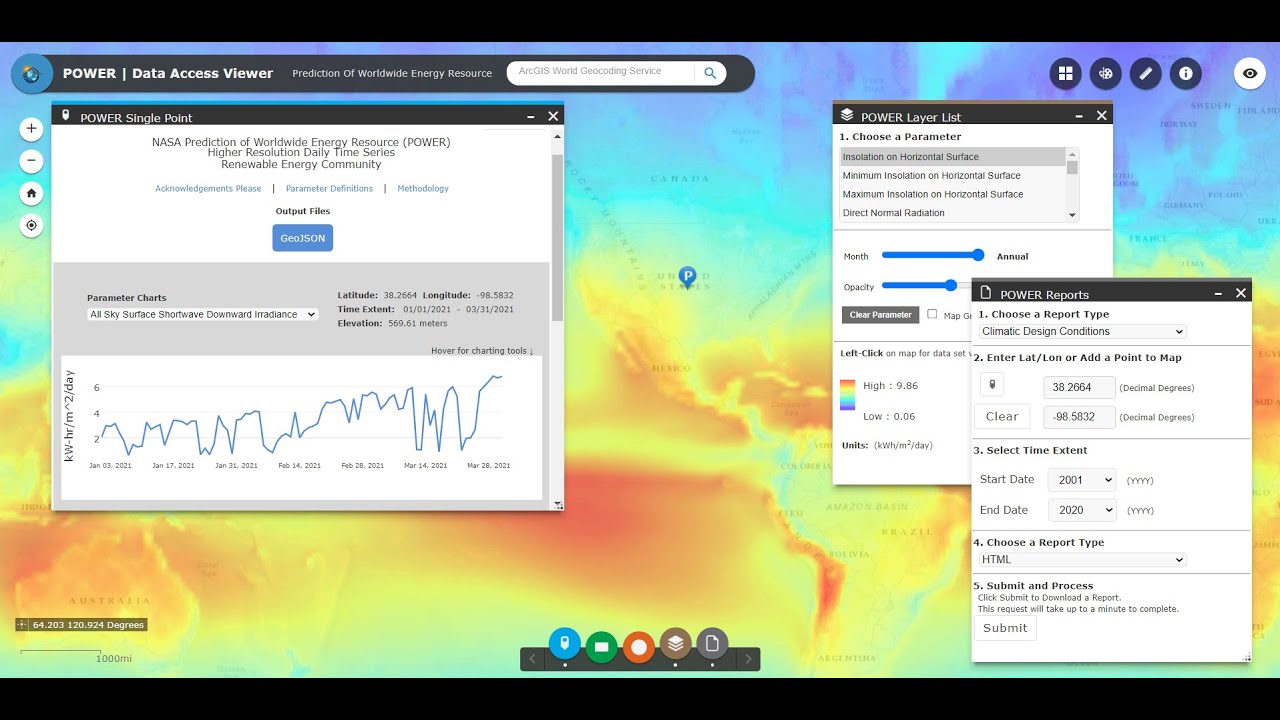 Getting to Know the Prediction Of Worldwide Energy Resources (POWER) Project