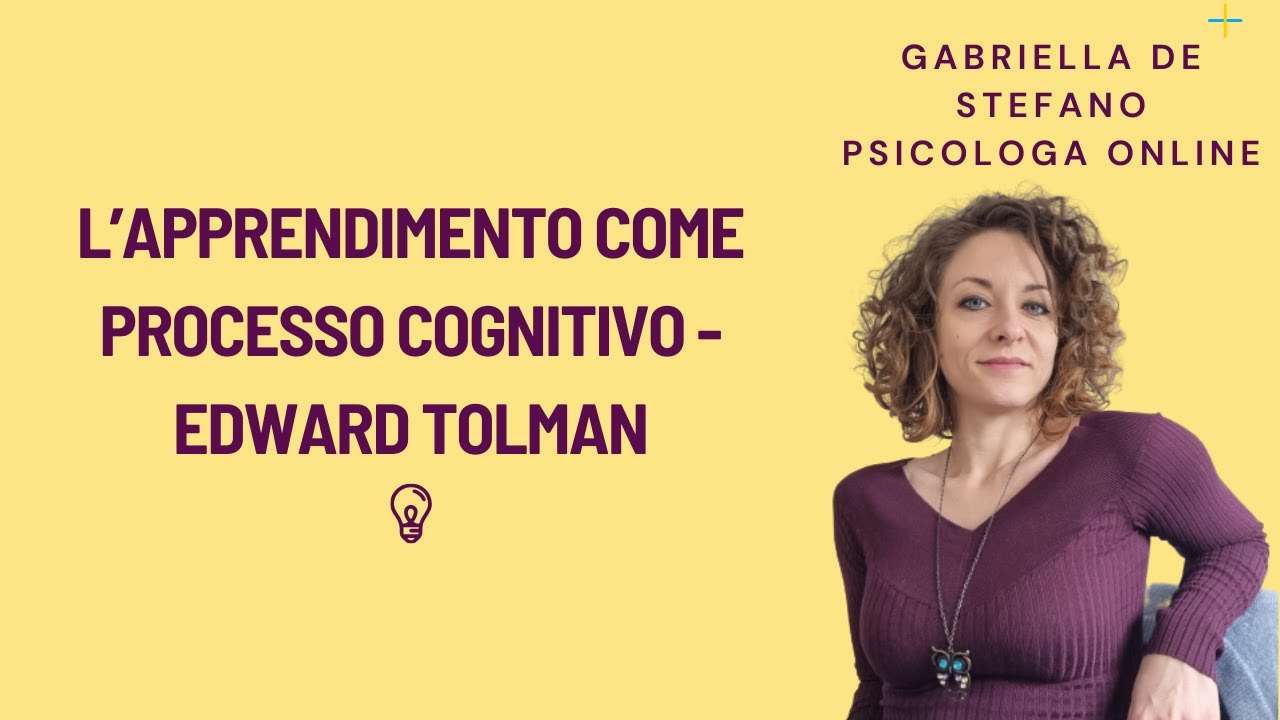 Lezioni di psicologia: l'#apprendimento latente - Edward Tolman