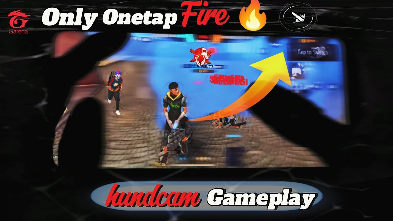 Free fire handcam gameplay . & Only onetype fire 🔥 #3thundergamer #longvideo #handcam 