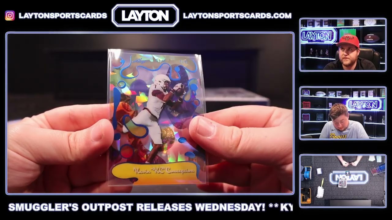 Набор из 5 коллекционных карточек Leaf Eclectic Signature Series Football Hobby & Mythical 2025 г...