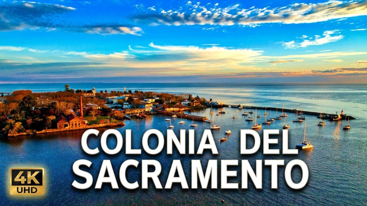 Colonia del Sacramento 4k Drone
